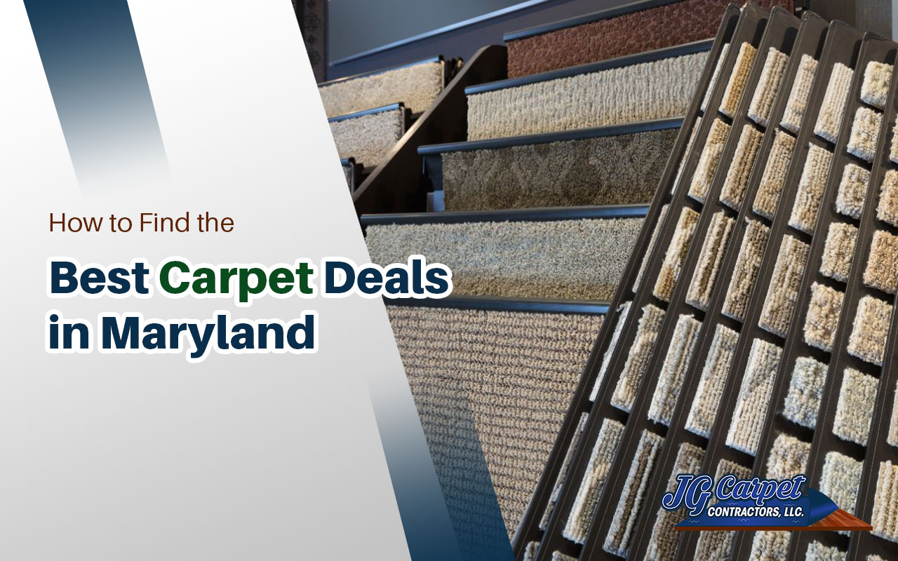 Discover the Best Carpet Deals in Maryland | JG Carpet Contractors LLC